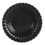 Classicware Plastic Bowls, 10 oz, Black, 180/Carton
