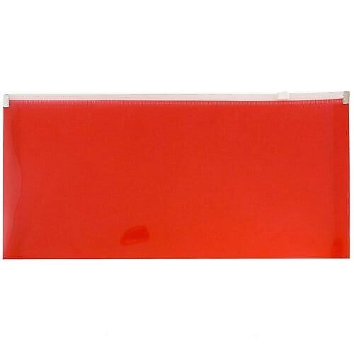 JAM Paper Premium Expanding Wallet with Zipper Closure, Other, Red, 3/Pack (921Z1rex3)