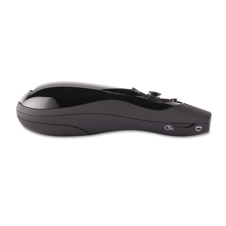 Presenter Expert Wireless Cursor Control With Green Laser, Class 2, 150 Ft Range, Black
