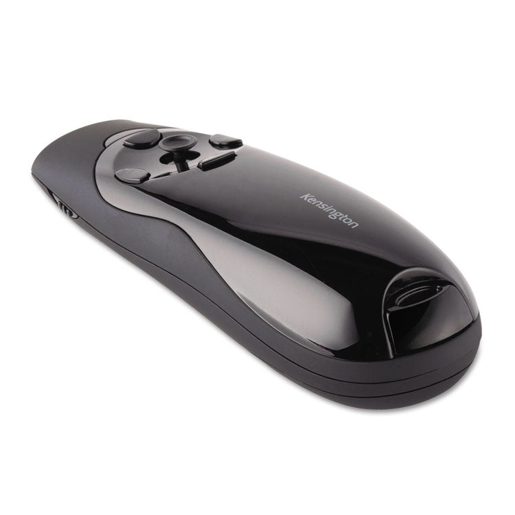 Presenter Expert Wireless Cursor Control With Green Laser, Class 2, 150 Ft Range, Black