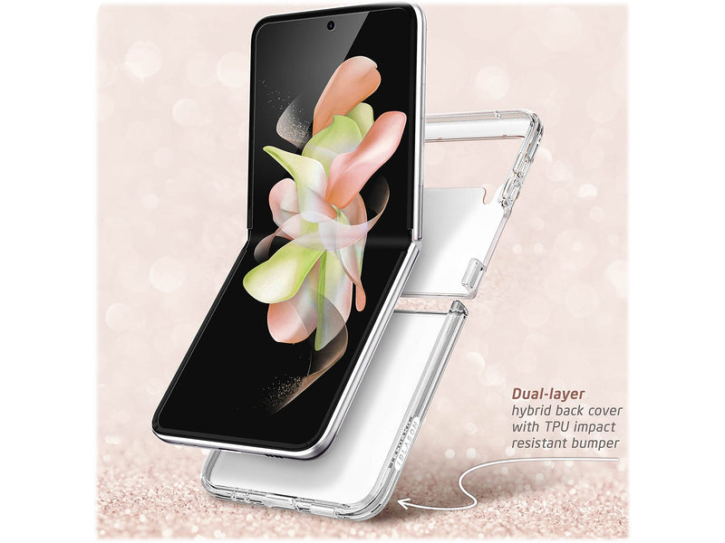 i-Blason Cosmo Marble Pink Snap Case for Samsung Galaxy Z Flip4 (Galaxy2022-ZFlip4-5G-Cosmo-Marble)