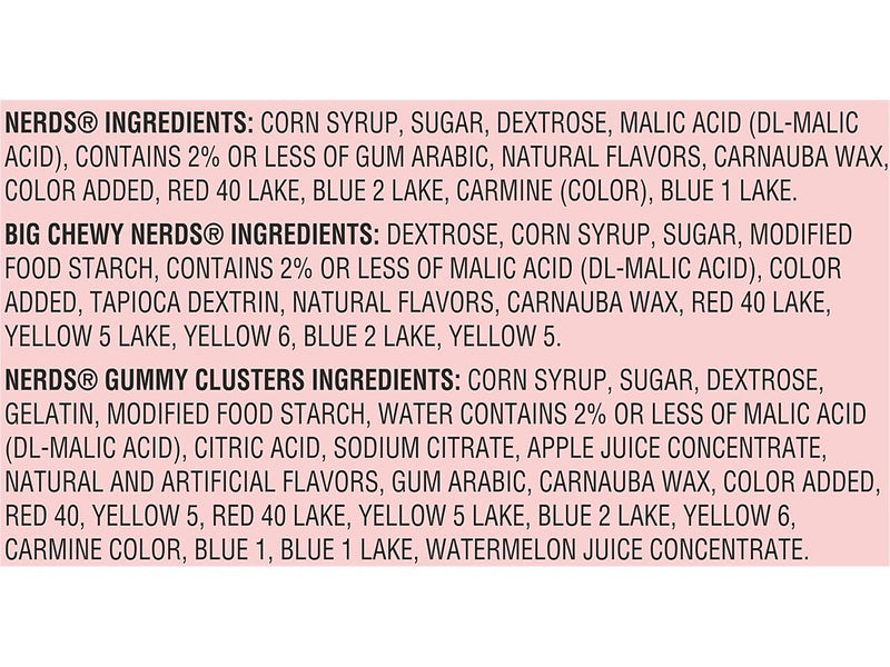 Nerds Variety Mix Gummy Candy, 41.76 oz. (08189)