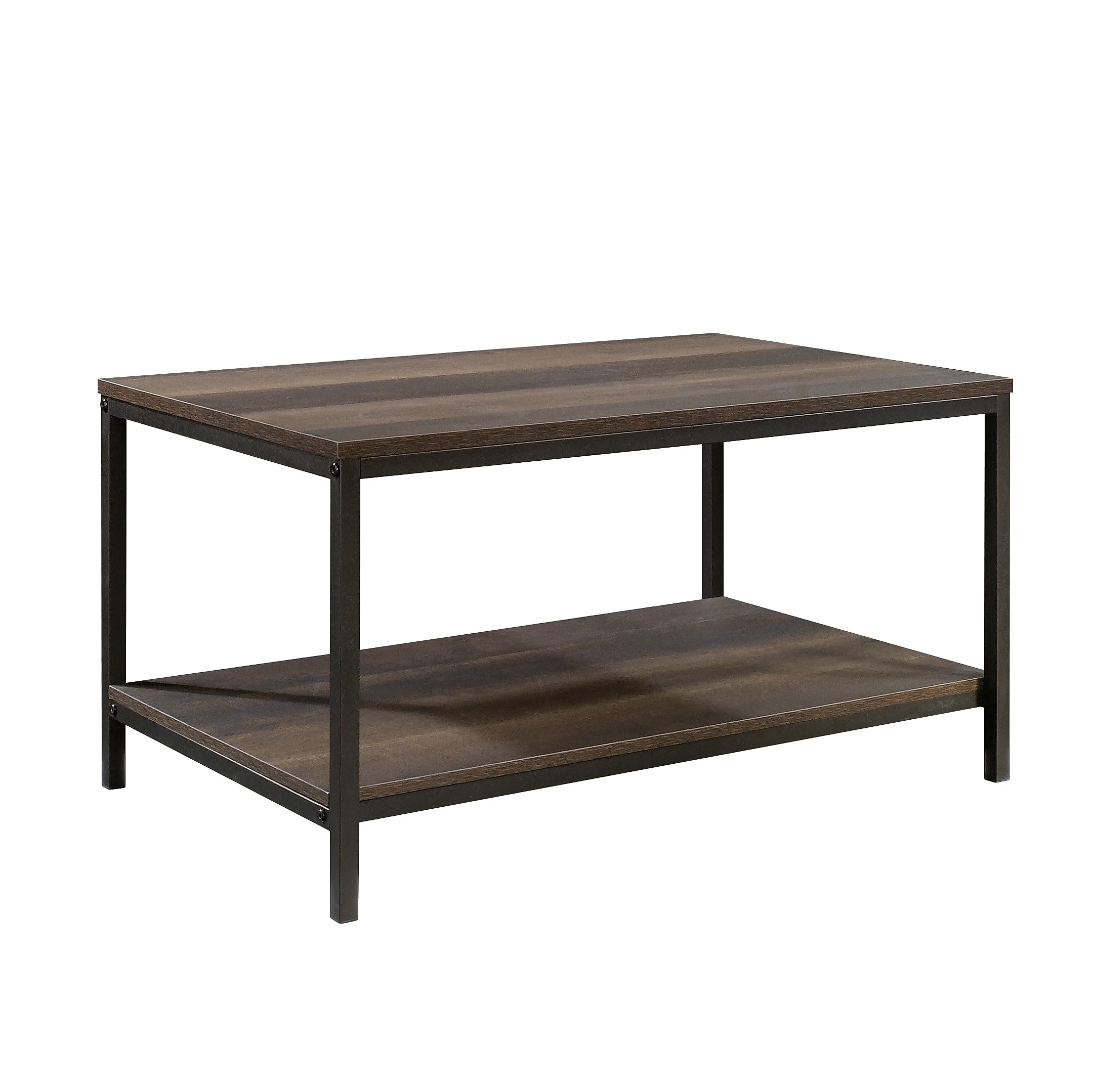 Sauder North Avenue 31"W x 20"D Coffee Table, Smoked Oak (423025)