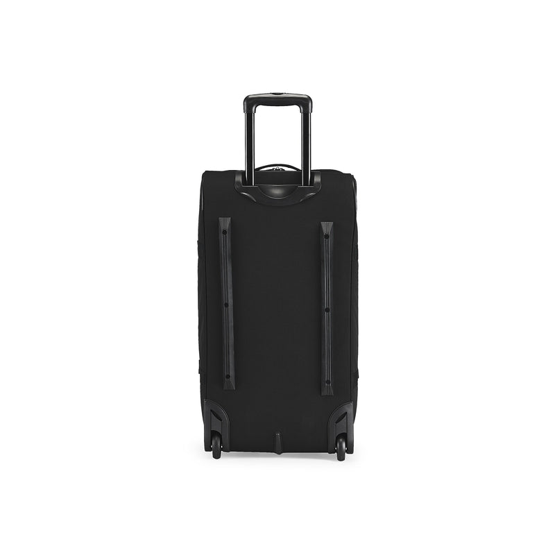 Bugatti Black 28" Polyester Telescoping Travel Duffel with Wheels, Black (DUFW9528BU-BLA)