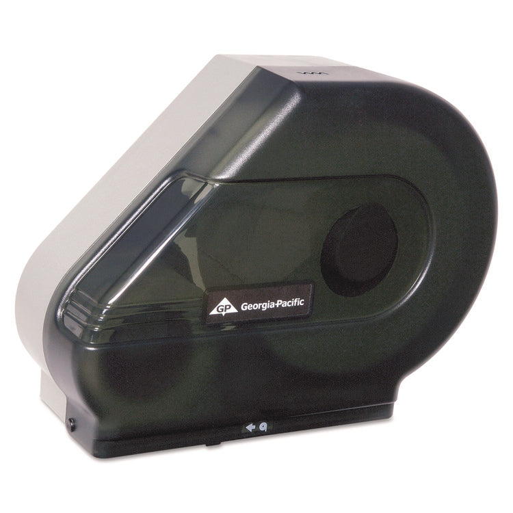 Jumbo Jr. Bathroom Tissue Dispenser with Stub Roll, 6.38 x 16.88 x 14.13, Translucent Smoke, 4/Carton