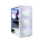 Skytech Gaming Storm Desktop Computer, AMD Ryzen 5 5600G, 16GB RAM, 1TB SSD, Intel Arc A380 6GB Graphics, Windows 11, White