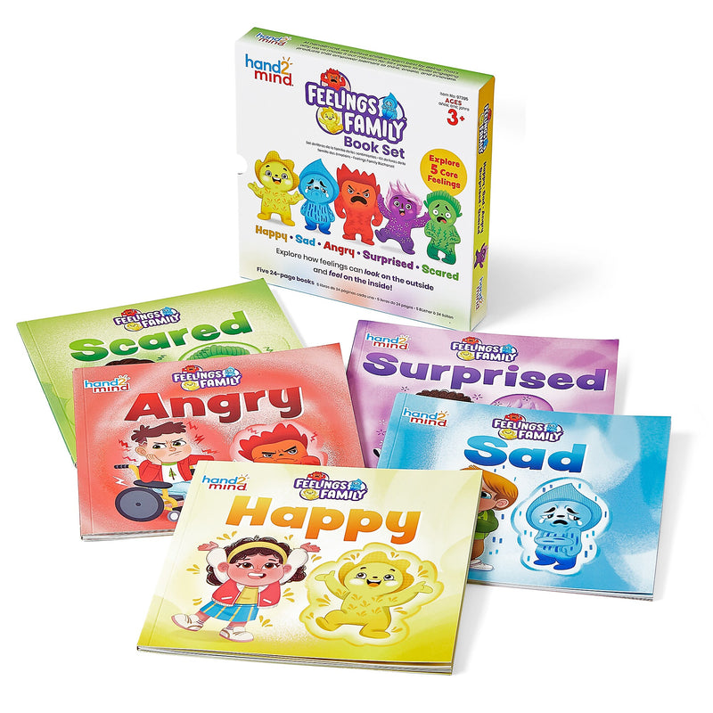 hand2mind Feelings Family Book Set (97395)