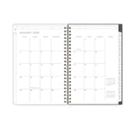 Planning Calendar KV Midnight Garden PP 5x8 RY26 Wkly/Mthly Safety Wirebound -