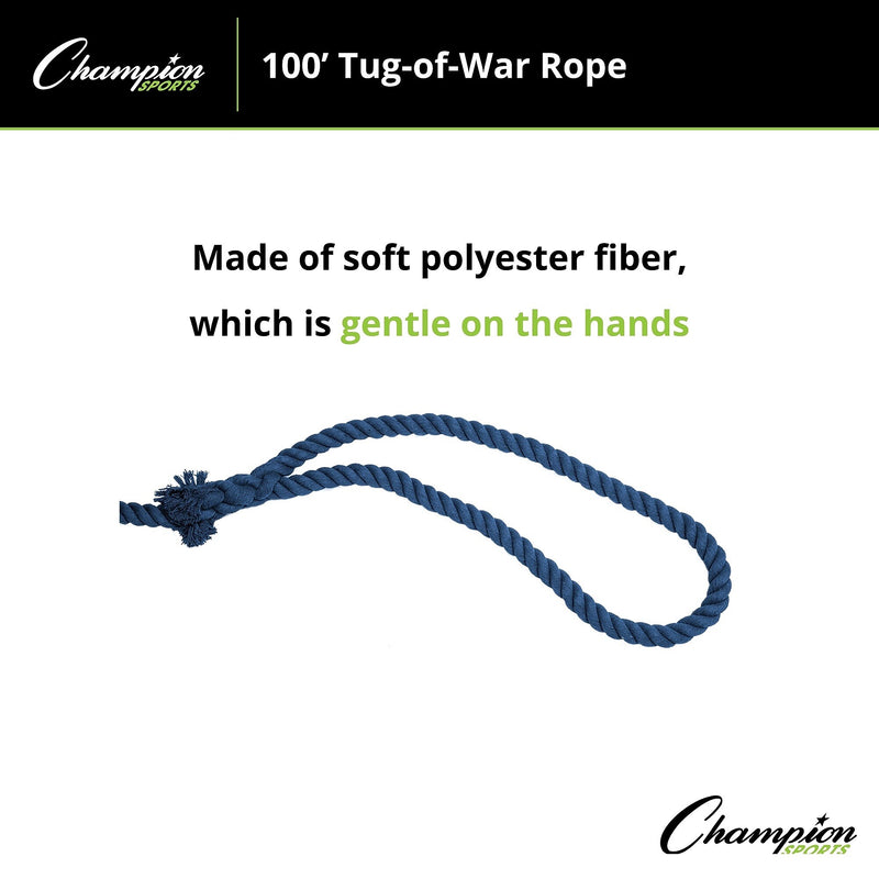 Olympia Sports Deluxe Poly Tug-Of War Rope (OSGY251P)