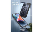 SUPCASE Unicorn Beetle PRO MAG Rugged Case for iPhone 15 Pro, Shock-Absorbing, Dark Blue