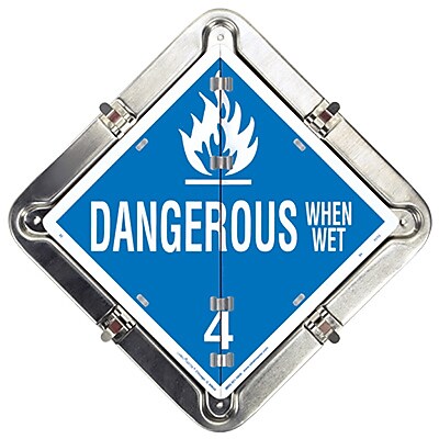 Labelmaster 17 Legend Placard With Mounting Holes (27HM206)