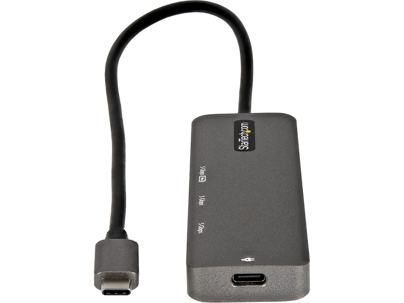 StarTech USB-C Multiport Adapter, Black/Gray (DKT30CHPD3)