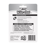 BIC Wite-Out Quick Dry Correction Fluid, 20 ml., White, 2/Pack (WOFQDP24-A-WHI)