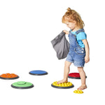 Gonge Tactile Discs, Assorted Colors, 5/Set
