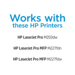 HP 30A Black Standard Yield Toner Cartridge, Prints Up to 1,600 Pages (CF230A)