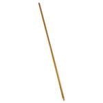 Wood Threaded-Tip Broom/Sweep Handle, 0.94" dia x 60", Natural