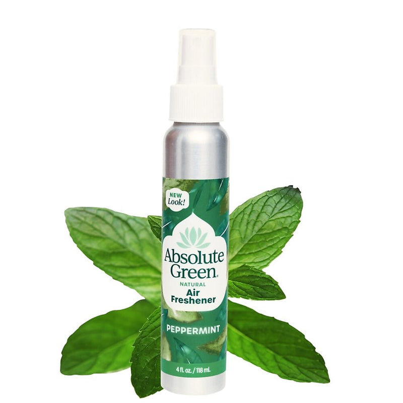 Absolute Green Air Freshener Spray, Peppermint Scent, 4 oz., 12/Carton (AG5-ST-12)