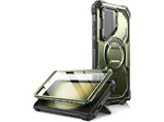 i-Blason Armorbox MagSafe Rugged Case for Samsung Galaxy S24 Ultra, Shock-Absorbing, Dark Green