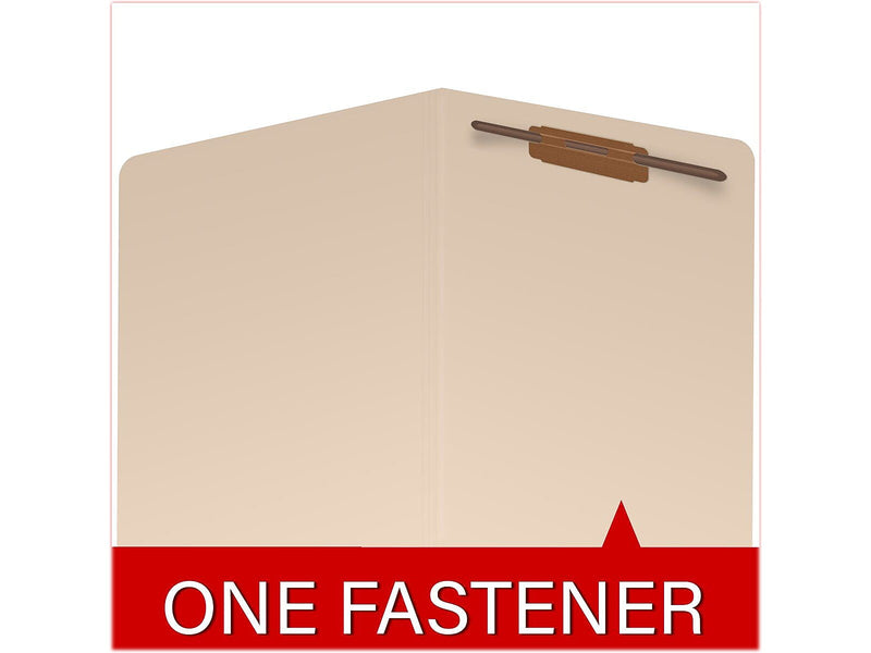 Medical Arts Press Reinforced End Tab File Folder, Straight Cut, Letter-Size, Manila, 50/Box (S-01314)