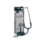 Medline Single Head Stethoscope, Hunter Green (MDS926107)