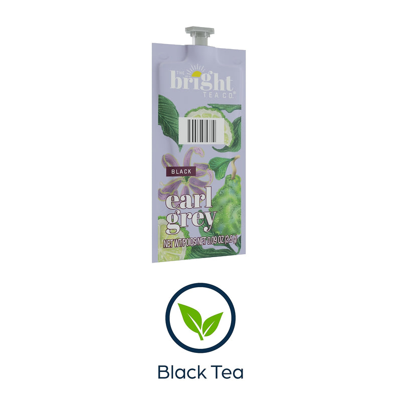 The Bright Tea Co. Earl Grey Black Tea, Flavia Freshpacks, 100/Carton (B506)