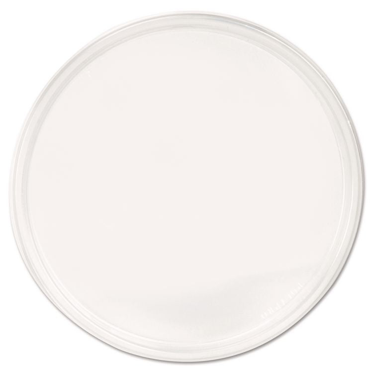PolyPro Microwavable Deli Container Lids, Clear, Plastic, 500/Carton