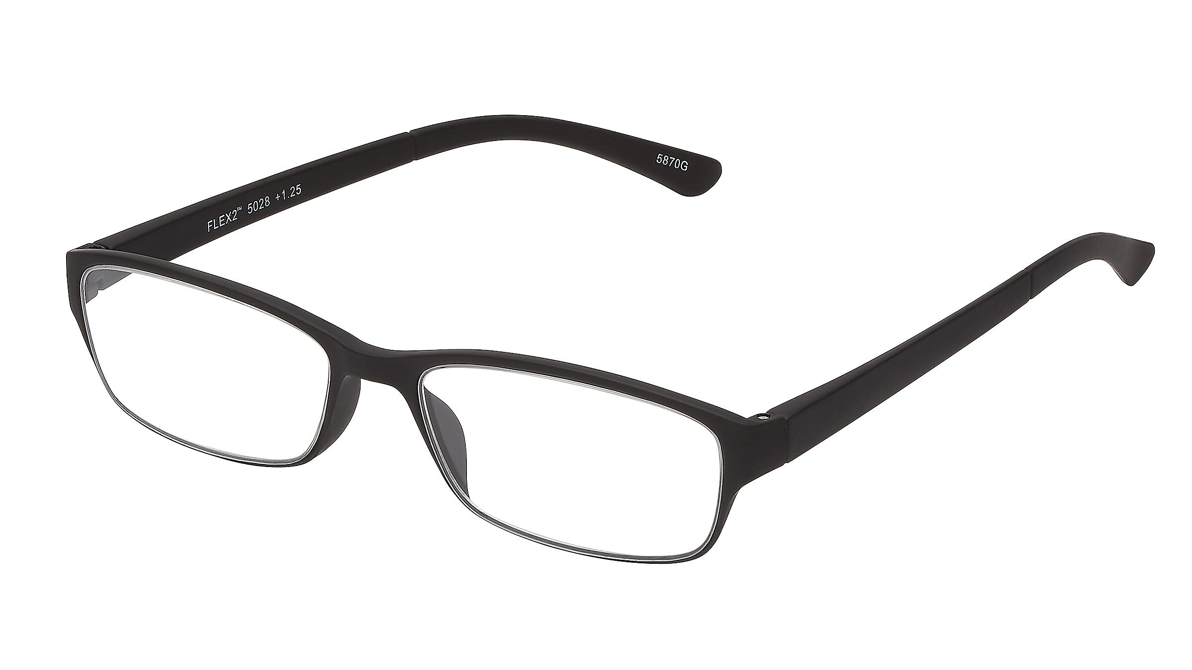 SAV Flex 2 +3.00 Reading Glasses, Black (E5028)