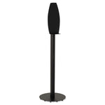 Skin Care Cassette Dispenser Floor Stand, 17.7 X 6 X 62, Black