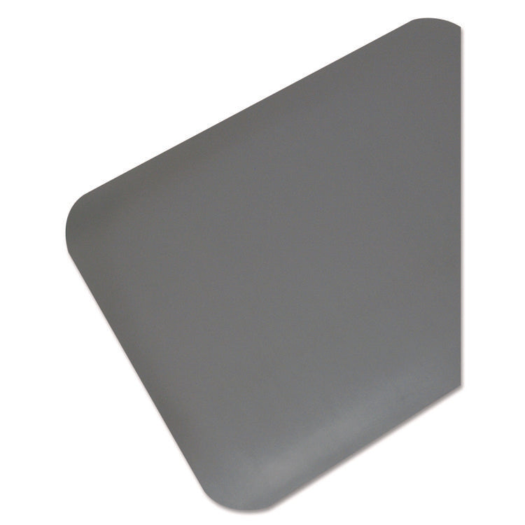 Pro Top Anti-Fatigue Mat, Pvc Foam/solid Pvc, 36 X 60, Gray