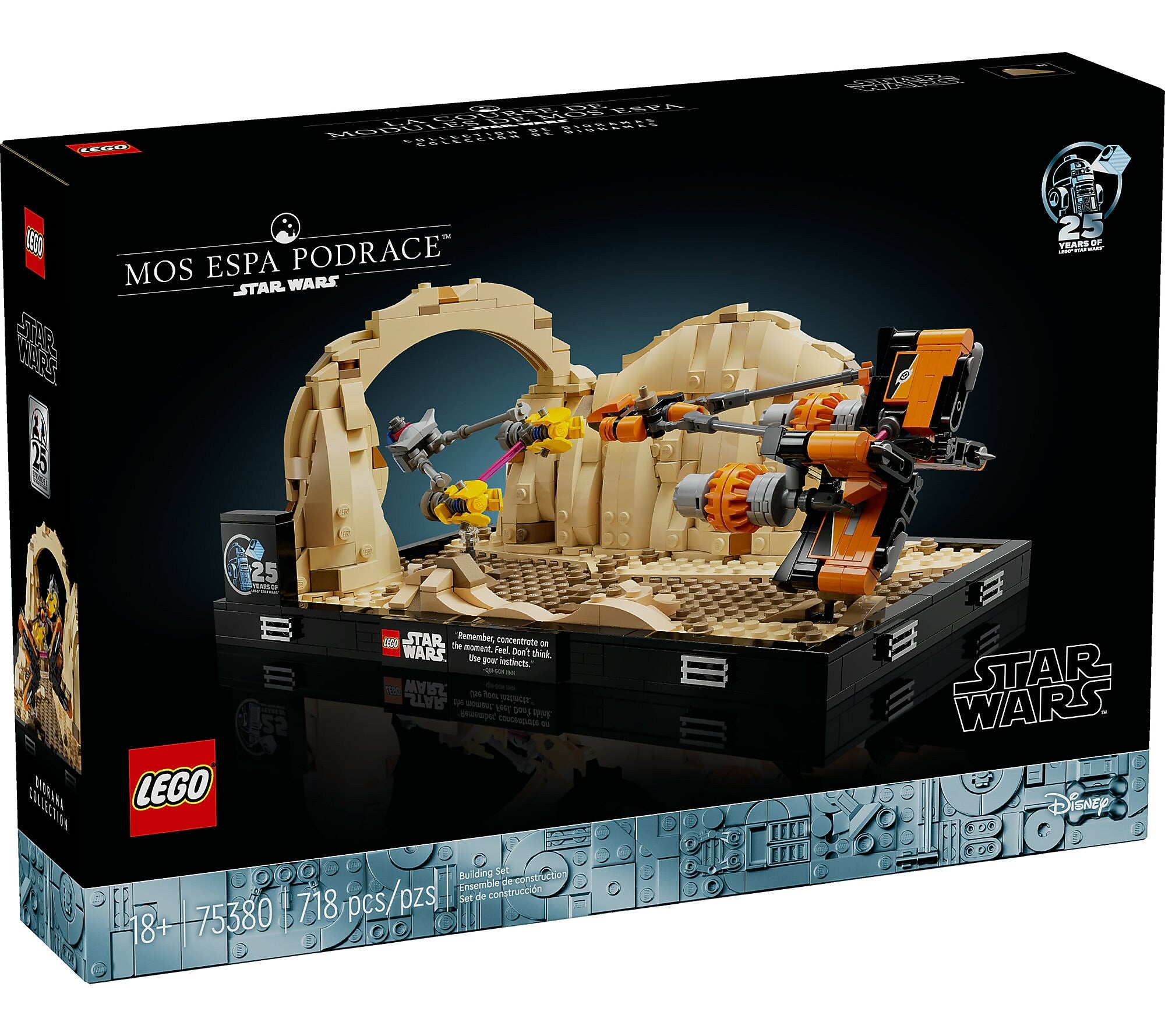 LEGO Star Wars Mos Espa Podrace Diorama, 718 Pieces (75380)
