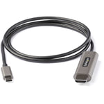 StarTech.com 3.3ft USB-C to HDMI Cable Adapter, 4K 60Hz Audio/Video Cord, Male to Male, Black (CDP2HDMM1MH)