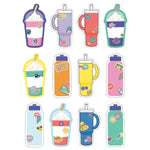 Carson Dellosa Education We Stick Together Cups & Water Bottles Cut-Outs, 36/Pack, 3 Packs/Bundle (CD-120651-3)