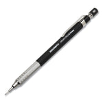 AbilityOne® 7520016943027 SKILCRAFT Draft Pro Mechanical Drafting Pencil, 0.7 mm, Black Lead, Black/Silver Barrel, 3/Pack