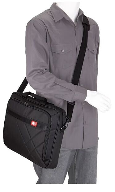 Case Logic 17" Polyester Laptop Bag, Black (3201434)