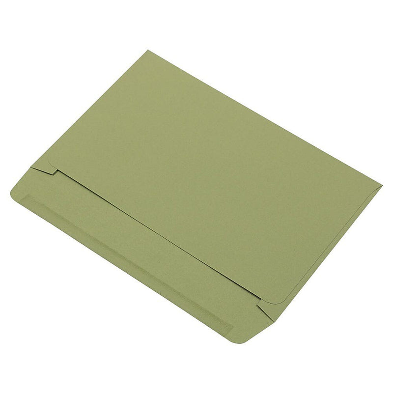 JAM Paper Booklet Envelope 6" x 9", Olive Green, 50/Pack (3157498i)