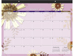 2024 AT-A-GLANCE Paper Flowers 21.75" x 17" Monthly Desk Pad Calendar (5035-24)