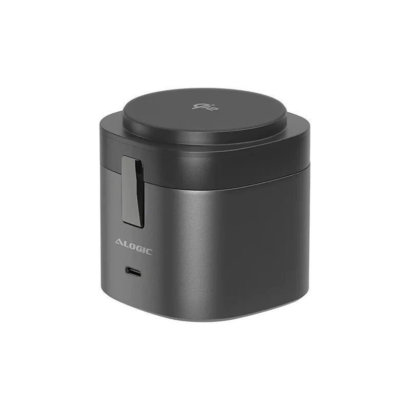 ALOGIC PowerPod 4-in-1 Magsafe Charging Stand, 30W, Black (AL41WCPO-BK)