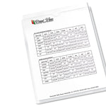 Heavyweight Clear Vinyl Envelope with Thumb Notch, 12 x 9, Clear, 10/Pack