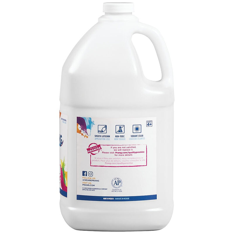 Prang Ready-to-Use Washable Tempera Paint, White, 128 oz. (22809)