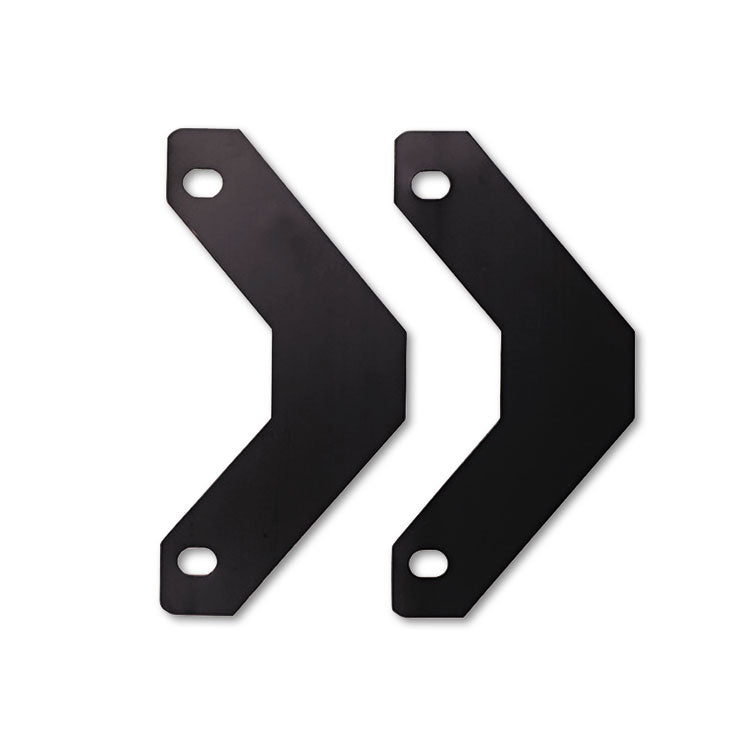 Triangle Shaped Sheet Lifter For Three-Ring Binder, Black, 2/pack