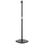 Delton 190S Tilt/Rotate Floor Projector Stand with Height Adjustable 33" - 47", Black (DPS190S)