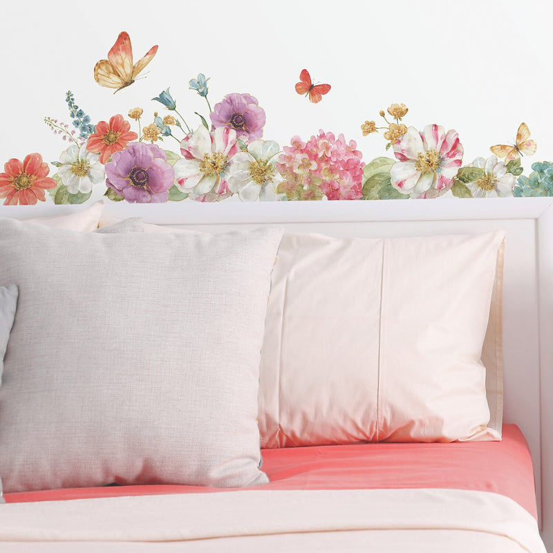 York Wallcoverings Lisa Audit Garden Bouquet Contemporary Decals, Botanical (RMK3262SCS)