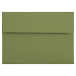 LUX Self Seal A7 Invitation Envelope 5 1/4" x 7 1/4", Avocado Green, 250/Box (EX4880-27-250)