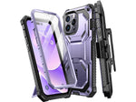 i-Blason Armorbox Metallic Purple Rugged Case for iPhone 14 Pro Max (iPhone2022Pro-6.7-Armorbox-SP-Mauve)