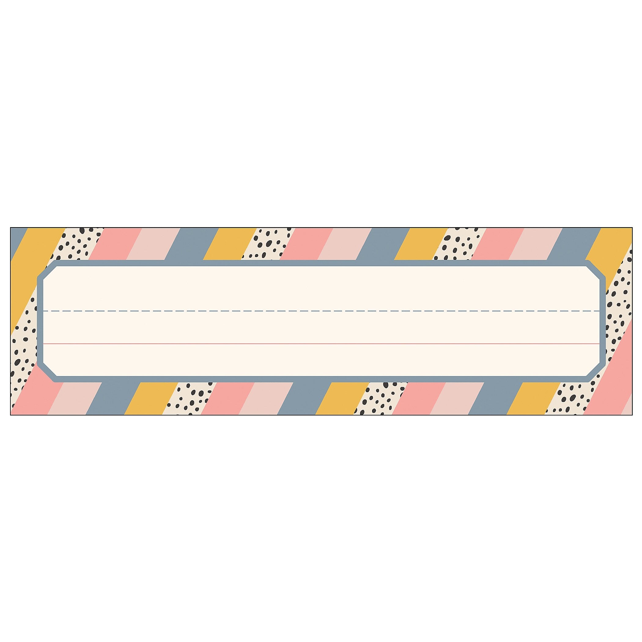 Carson Dellosa Education We Belong Nameplates, 9.5" x 2.8", 36/Pack, 6 Packs/Bundle (CD-122155-6)