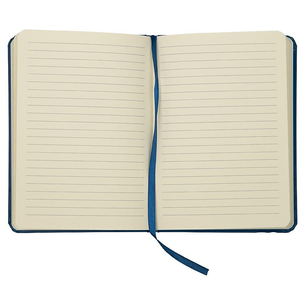 JAM Paper Hardcover Journal, 5" x 7", Blue, 200 Pages (340526608)