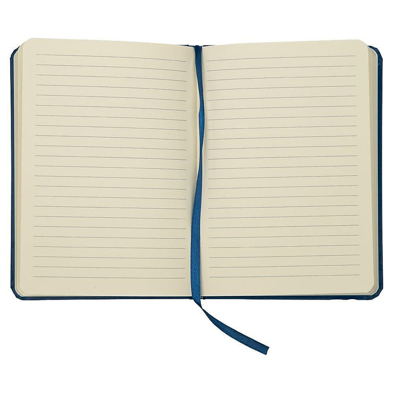 JAM Paper Hardcover Journal, 5" x 7", Blue, 200 Pages (340526608)