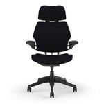 Humanscale Freedom Headrest Ergonomic Fabric Swivel Task Chair, Black (F211GCF10XFSHNSC)