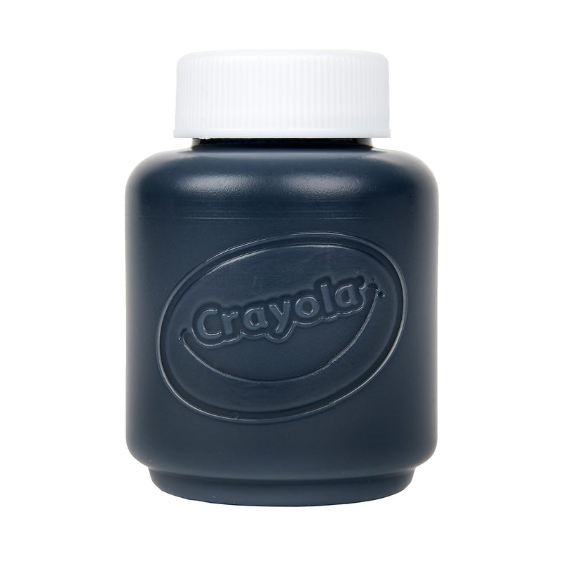 Crayola Washable Kid's Paint, Black, 2 oz., 12/Bundle (BIN542851-12)