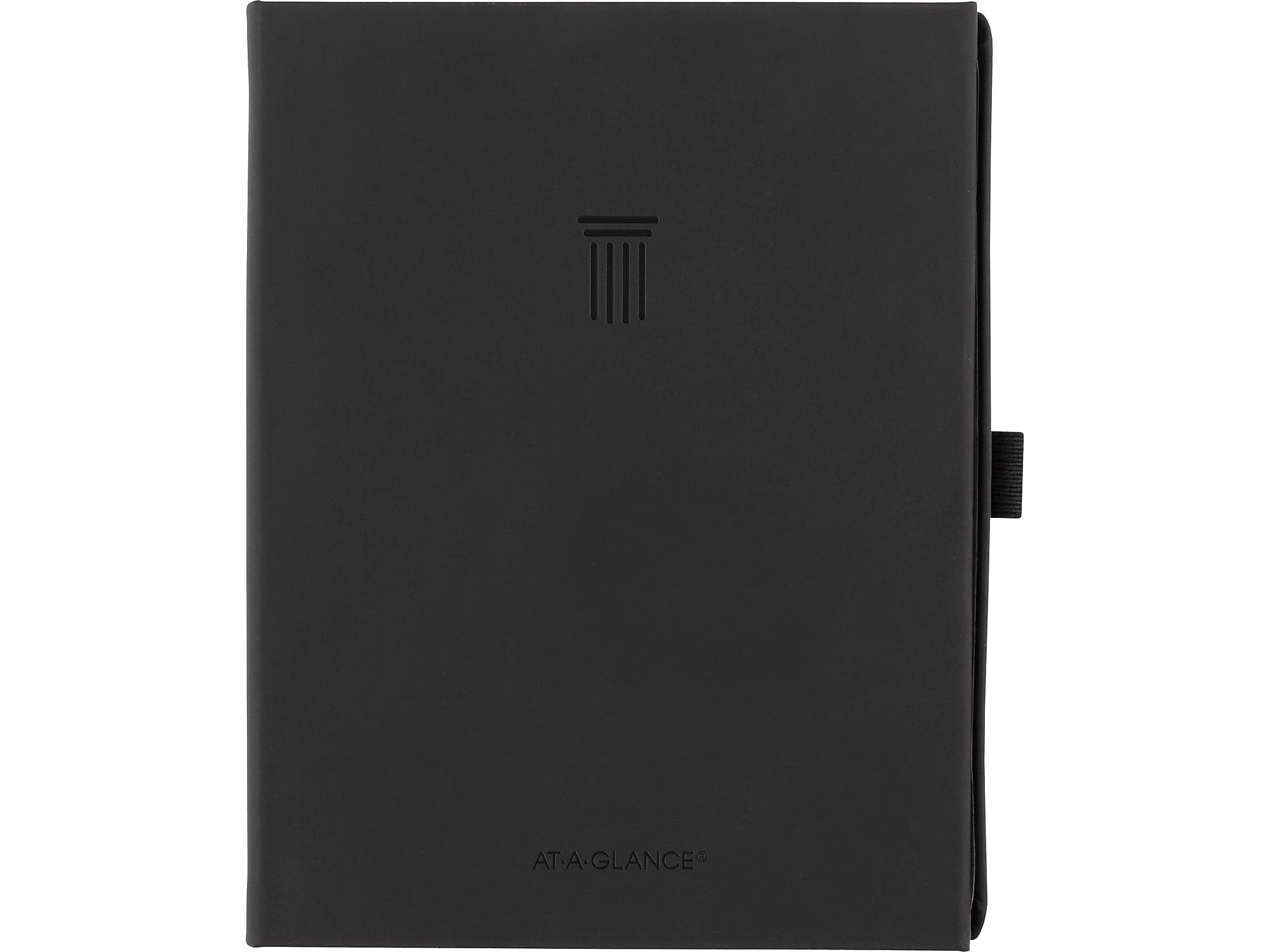AT-A-GLANCE Foundation 5.5" x 8.5" Weekly & Monthly Planner, Faux Leather Cover, Black (FD-200-05)
